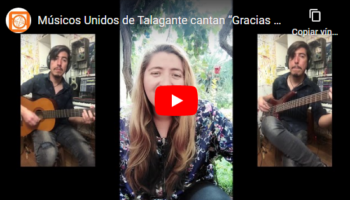 Músicos Unidos de Talagante cantan “Gracias a la vida”