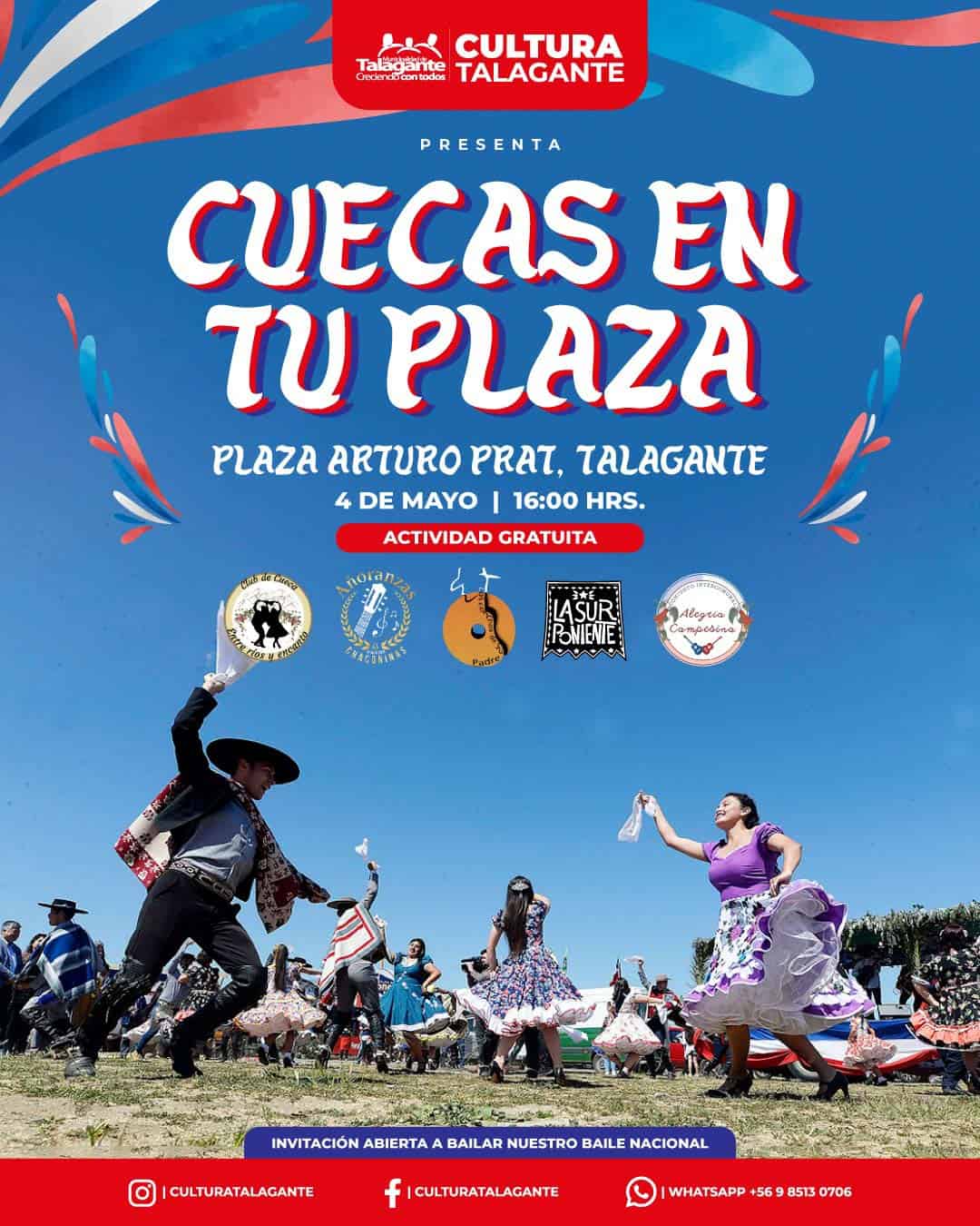 Flyer Cuecas en tu plaza