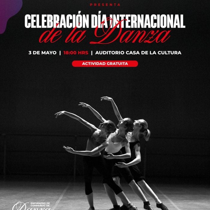 Flyer día Internacional de la danza