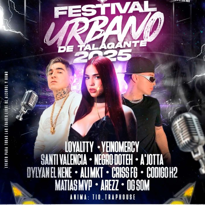Flyer Festival Urbano 2025