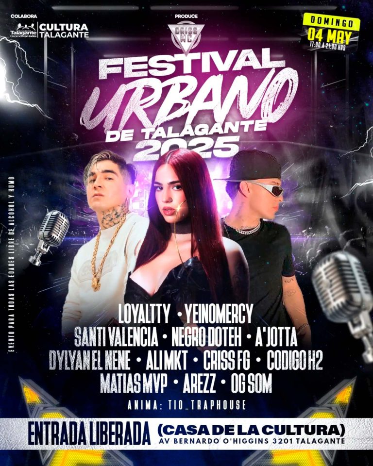 Flyer Festival Urbano 2025