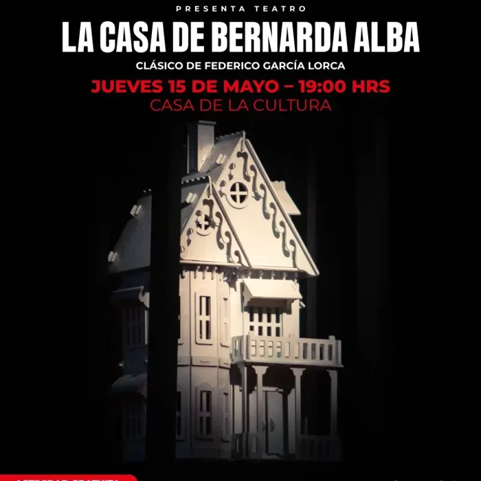 Afiche La casa de Bernarda Alba