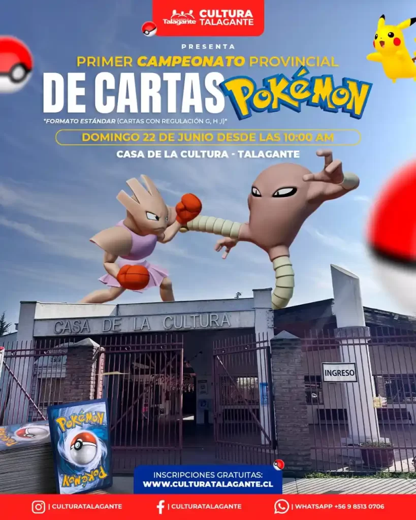 Flyer Campeonato Pokemon