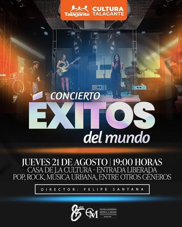 ¡CONCIERTO “ÉXITOS DEL MUNDO”!