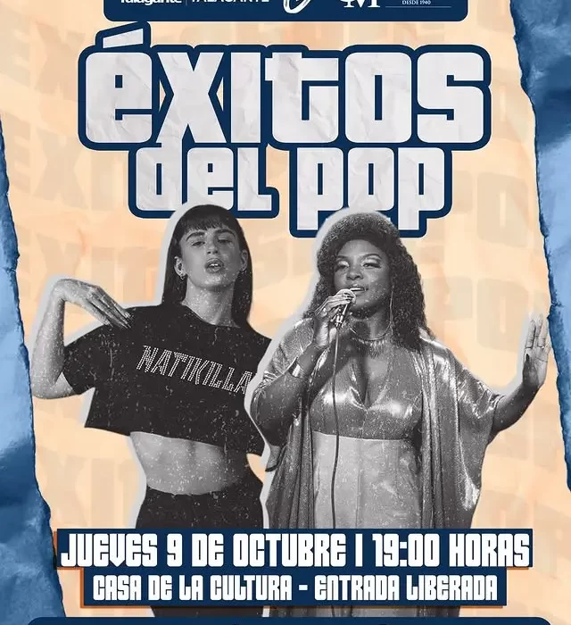 Flyer éxitos del pop